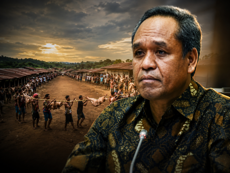 Politikus senior Benny K. Harman melontarkan kritik keras terhadap tindakan pelarangan dan pembubaran pemutaran film pendek Pesta Babi